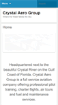 Mobile Screenshot of crystalaerogroup.com
